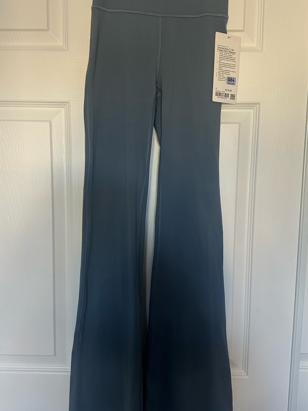 lululemon athletica high rise flare - Slate Blue